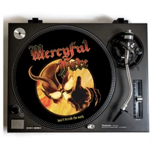 MERCYFUL FATE Turntable Slipmat for Vinyl Records 12" DJ Slip Mat king diamond