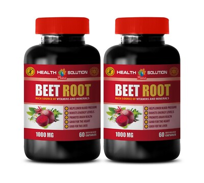 immune support dietary supplement - BEET ROOT - beet root red 2 Bottles
