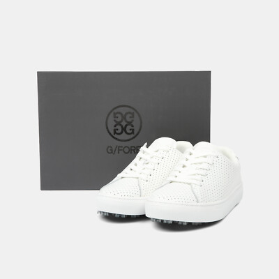 New G/FORE GFORE PERFORATED DISRUPTOR GOLF SHOE G4LC0EF12-SNO