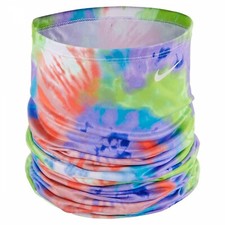 NIKE UNISEX TIE DYE GRAPHIC PRINTED DRI-FIT RUNNING WRAP/GAITER OSFM