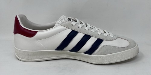 Adidas x Gucci Gazelle Zapatillas Blancas EE. UU. 6.5 UK 6 Zapatos Excelente SUBASTA - Imagen 6 de 11