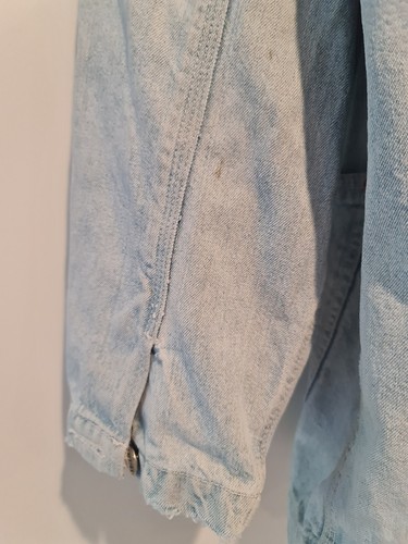 Get Used Classic Jeans Mens Denim Jacket Vintage Iconic Oversized 1973 NewYork - Picture 14 of 21