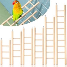 Kigeli 6 Pcs Step Ladder for Bird Bird Toys Ladder Hanging Bird Ladder Parrot...