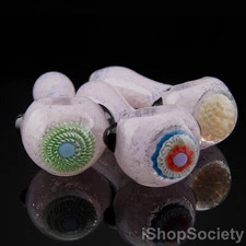 5" Slime Colored Frit Tobacco Smoking Pipe Thick Collectible Glass Pipes - P768A