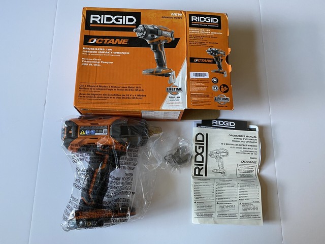 Ridgid R86011B 18V 1/2 inch Impact Wrench Kit for sale online | eBay