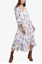 New Free People Women's Feeling Groovy Maxi Dress sz S