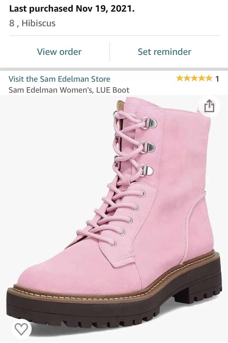 Sam edelman hotsell pink boots
