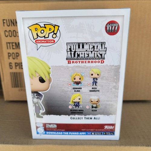 Funko Pop Fullmetal Alchemist Brotherhood Riza Hawkeye #1177 VINYLFIGUR 57739 - Bild 2 von 3