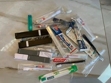 Toothbrush/toothpaste kits, lot of 26