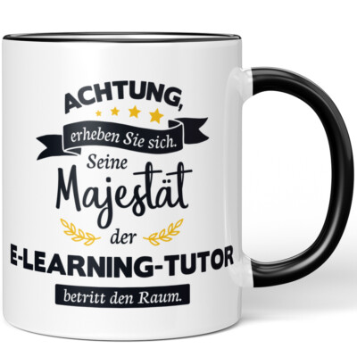 Achtung, erheben Sie sich! Seine Majestät E-Learning-Tutor betritt 10005964117