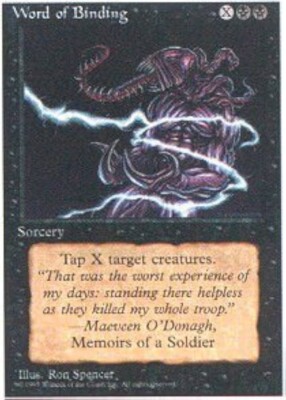 Word of Binding -  Fourth Edition x4 | PLAYSET
