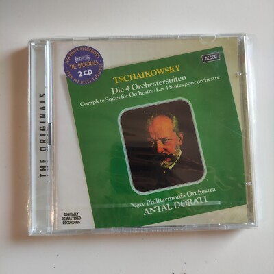 Tschaikowsky - Die 4 Orchestersuiten / 2 CDs versiegelt / DECCA