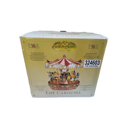 Mr. Christmas Very Merry Carousel Musical Animated Indoor Decor 2007 In Box Work - Picture 2 of 8