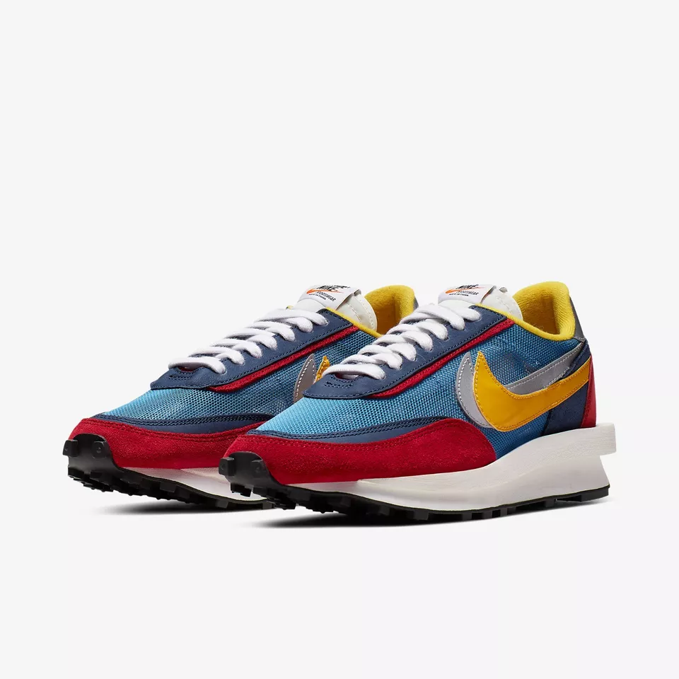 sacai × Nike LDV Waffle Red Blue BV0073-400 Men's Size | eBay