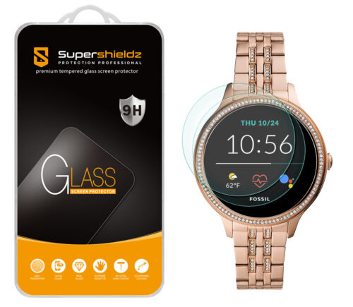 2X Supershieldz Tempered Glass Screen Protector for Fossil Women's Gen 5E 42mm - 第 1/5 張圖片