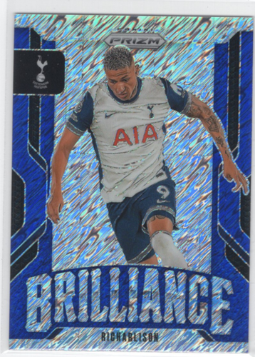 2024-25 Panini Prizm Premier League Richarlison Brilliance Blue Shimmer #4/8