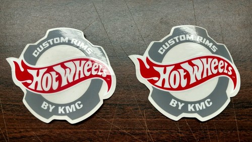 (6) Hot Wheels Vinyl Decal Sticker Car Vehicle Window Wall Graphic Racing Race - Foto 2 di 5