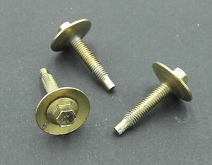 3x Schraube für Wischermotor hinten für FORD Fiesta MK4 JAS/JBS