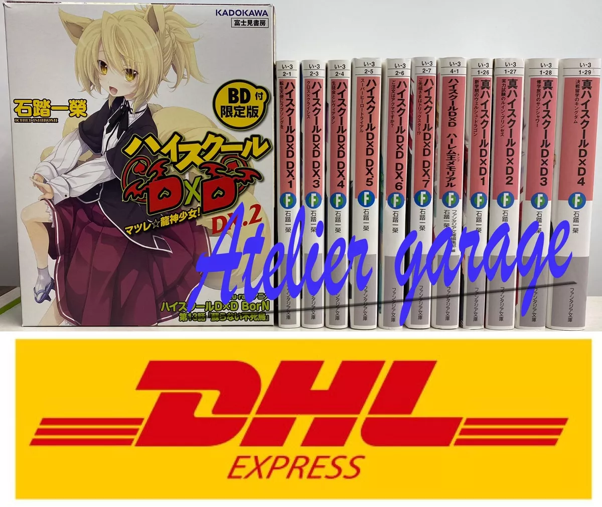 High School DxD DX  Light Novel 