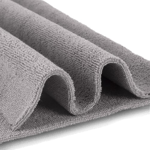 STAHLWERK Mikrofaser-Handtuch 20er Set 40 x 40 cm 300 gsm dunkelgrau - Bild 7 von 8
