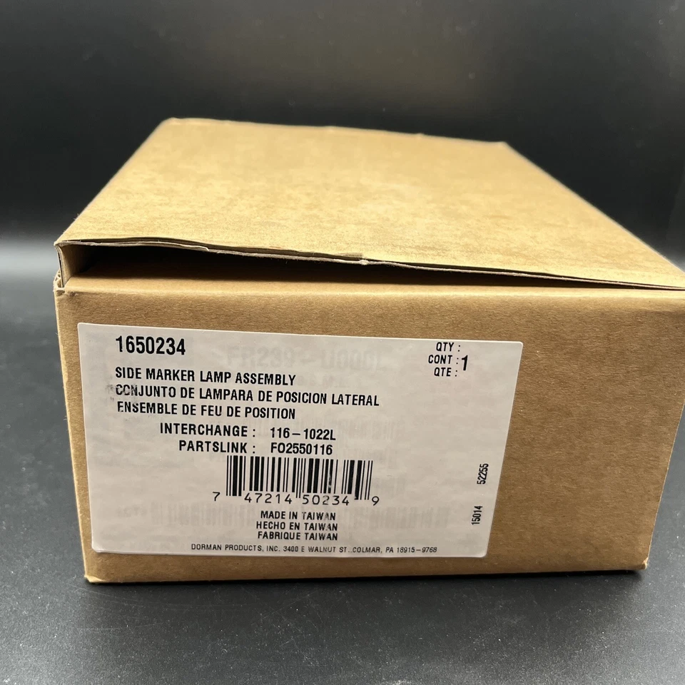 Conjunto de luz marcadora F02550116 Dorman 1650234 delantera izquierda Ford Windstar 1998 Foto 3 de 3