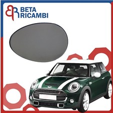 Vetro Specchietto Mini Cooper F55 F56 Piastra Specchio Sinistro Sx Guida Termico