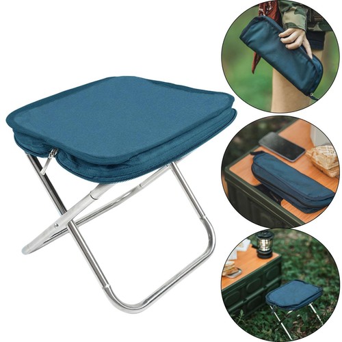 Foldable Fishing Chair Collapsible Foot Stool Little Stool for Picnic