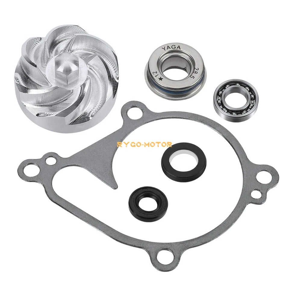 Kit de sellos de cojinete de impulsor de bomba de agua para Kawasaki Prairie 700 KVF700 2004-2006 Foto 3 de 4