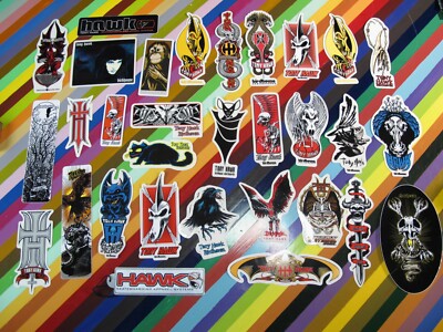 vtg 1990s 2000s Birdhouse skateboard sticker - Willy Santos and Andrew Reynolds