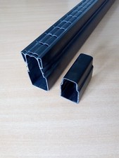 10 x DECK -a- DRAIN DRAINAGE CHANNEL  -1m LENGTHS INCL  9 CONNECTORS 