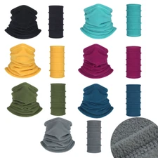 Bandana Ski Face Masks Windproof Thermal Fleece Neck Warm Hoods for Cold Weather