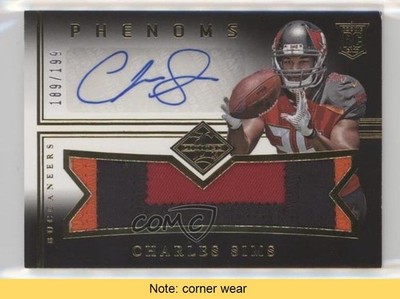 2014 Panini Limited Rookie Phenoms Level 2 189/199 Charles Sims Auto RC READ 4r3