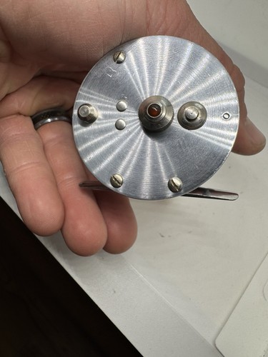 REEL SILVERKING N.3700,NICHEL SILVER,GIOIELLATO,BACHELITE C.1931 GC Bronson Leggi - Foto 4 di 6