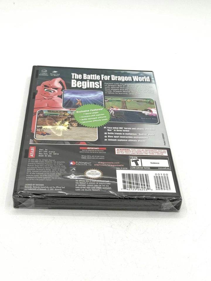 Dragon Ball Z: Budokai 2 Nintendo GameCube Brand New + Factory Sealed - Image 4 of 4