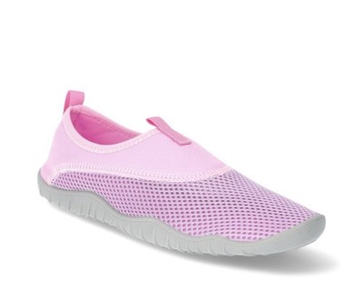 ATHLETIC WORKS Women's Size 11 Water Shoes Aqua Socks Mesh Slip-On