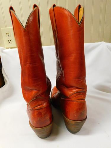 Vtg FRYE 2300 Western COWBOY BOOTS Brick Brown Leather Size 9 D Made In USA Mens, Size 9, $62.62 - Photo 11