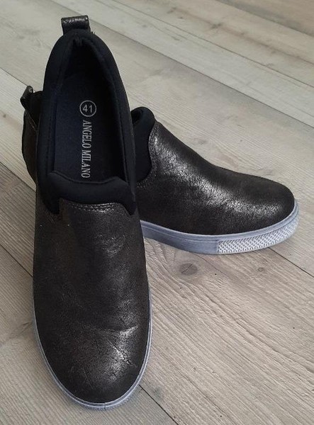 Angelo Milano Slip-ons Black 41