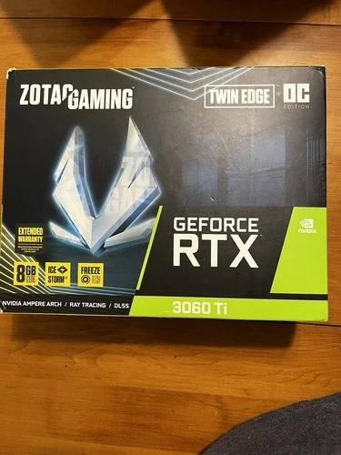 ZOTAC GAMING GeForce RTX 3060 Ti Twin Edge OC LHR 8GB GDDR6 Graphics Card