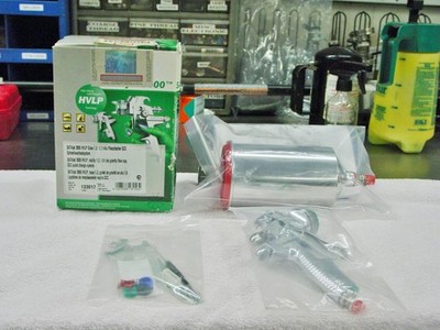 SATA Jet 3000 B HVLP 1.3mm Spray Gun with Alum. cup -Never Used, more Pics, info