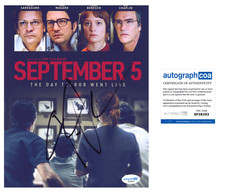 Tim Fehlbaum ‘SEPTEMBER 5’ Movie Director Signed 8x10 Photo ACOA