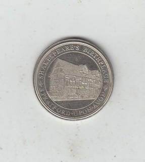 About Mint William Shakespeare Souvenir Medallion 31mm AU