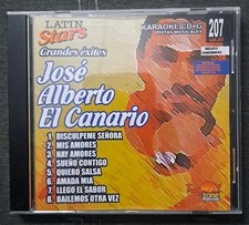 Latin Stars Grandes Exitos Jose Alberto El Canario Karaoke CD Tropical Zone