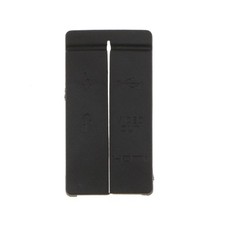 USB HDMI AV Video Out MIC Rubber Door Cover For Canon 50D Black Camera C