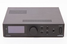 Audiolab M-DAC, black, remote, original packaging