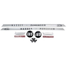 41181 Fits Massey Ferguson 165 Tractor Basic Decal Set