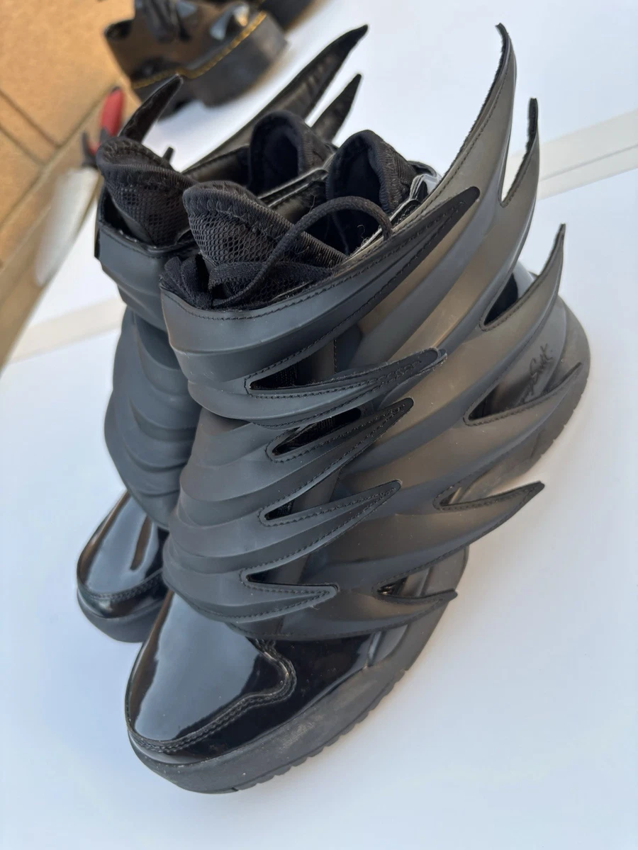 adidas gazelle silver green womens Adidas x Jeremy Scott Wings 4.0 Shoes 'core black'