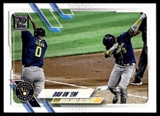 2021 Topps Dab on 'Em Milwaukee Brewers #7