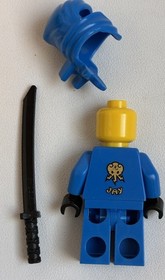 LEGO Ninjago Jay DX Minifigure njo016 Blue Dragon Suit Ninja Rare 2521 2519