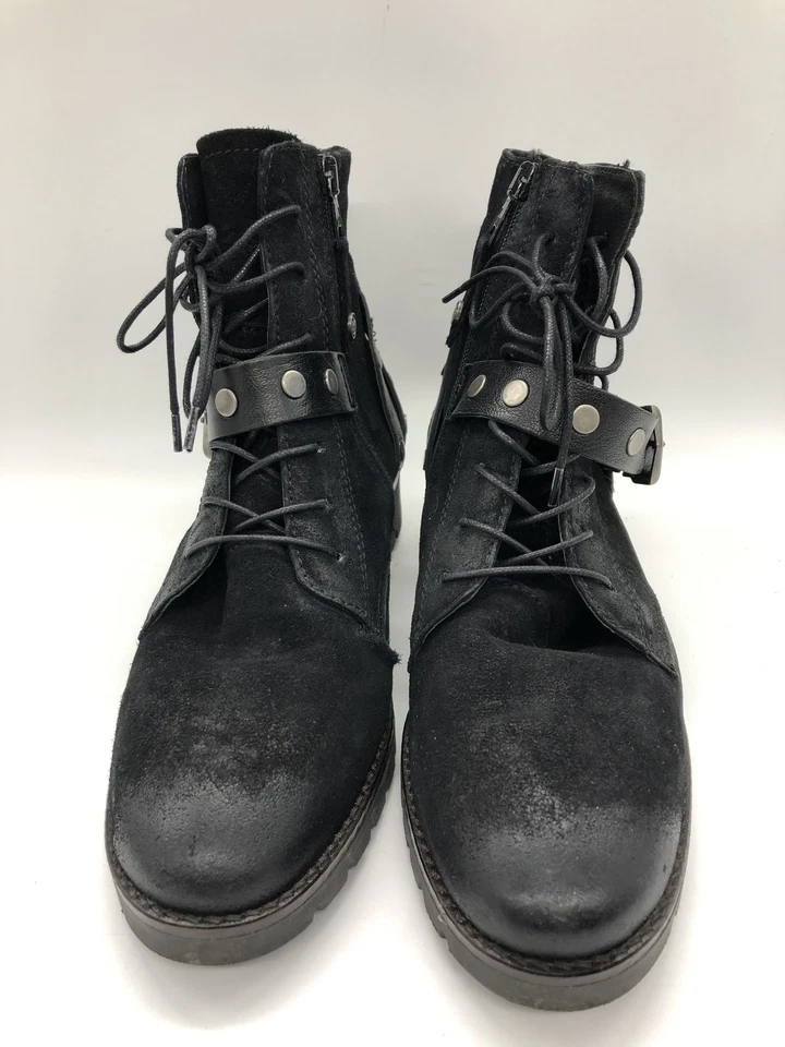 Botas femininas Otto Kern, couro, preto, EUR 39 - Imagem 2 de 4