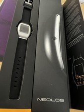  NEOLOG A24 II MIRROR Digital Watch, Silver C...